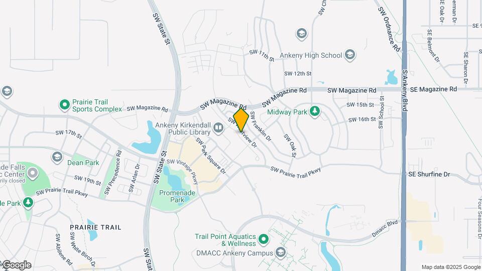 1642 SW Westview Dr Map and Location Details