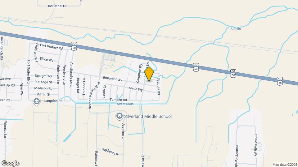 210 Emigrant Wy Map and Location Details