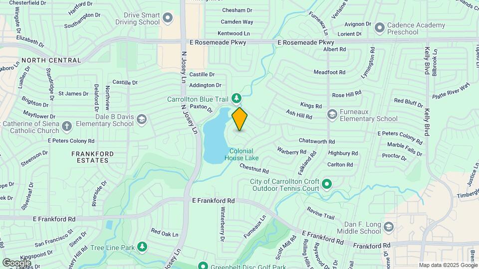 3108 Oak Hill Rd Map and Location Details
