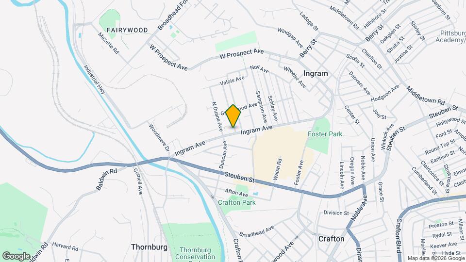 224 Ingram Ave Map and Location Details