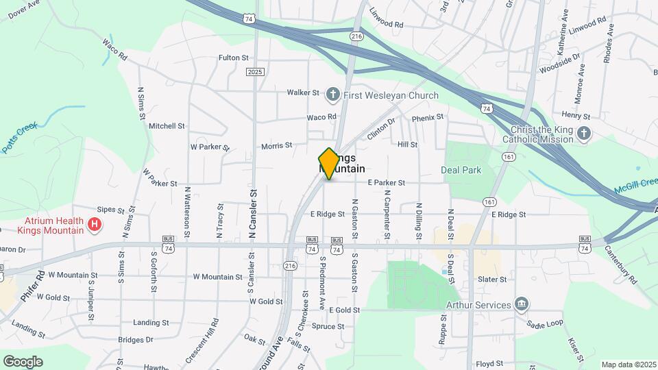 214 N Piedmont Ave Map and Location Details