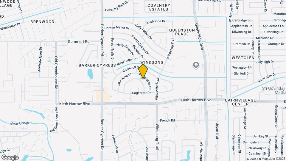 5334 Hazel Grove Dr Map and Location Details