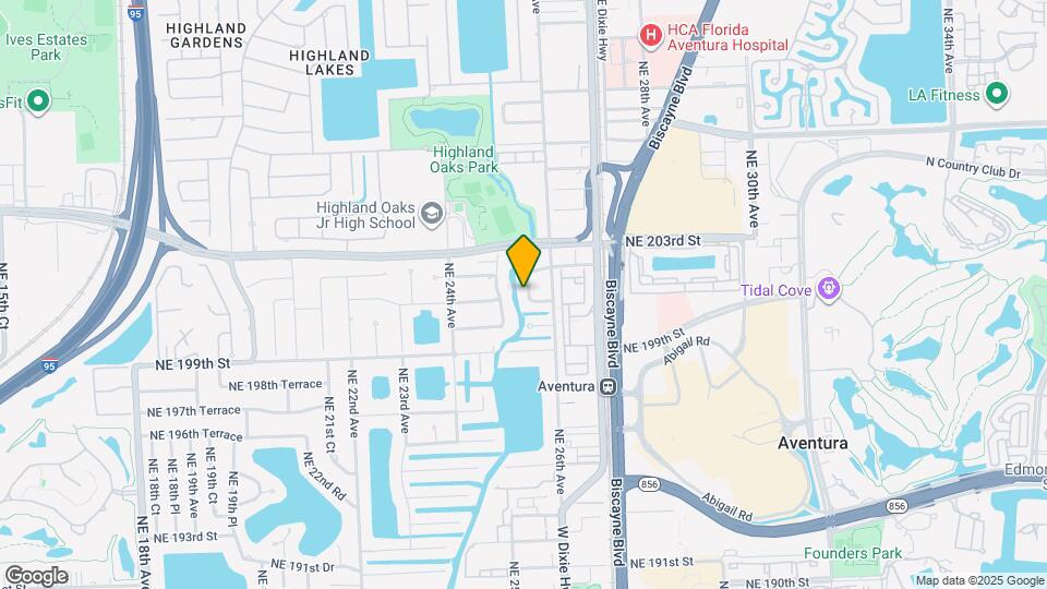 20120 NE 25th Ct Map and Location Details