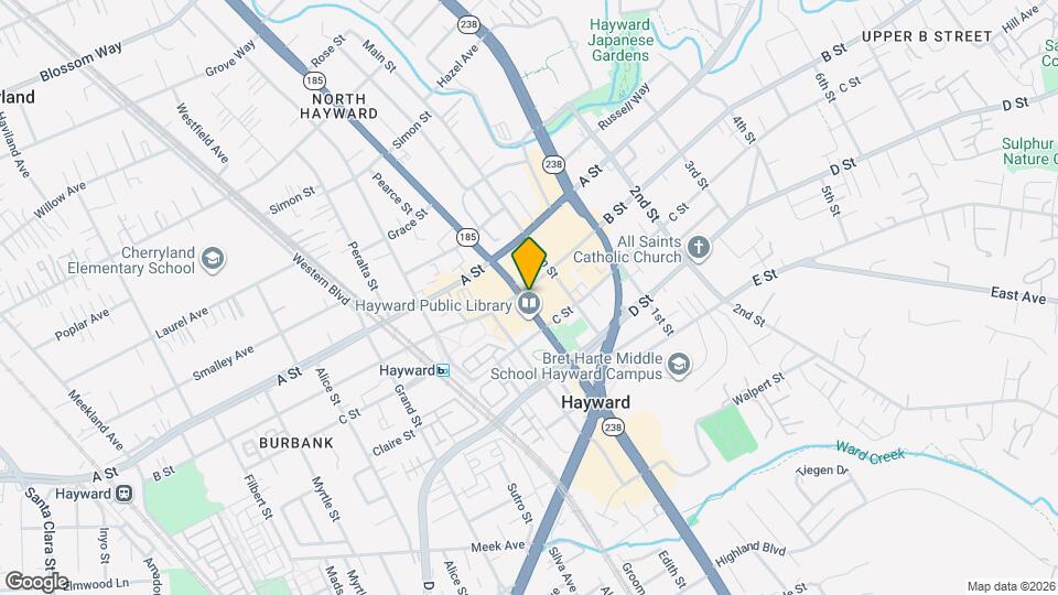 22622 Mission Blvd Map and Location Details