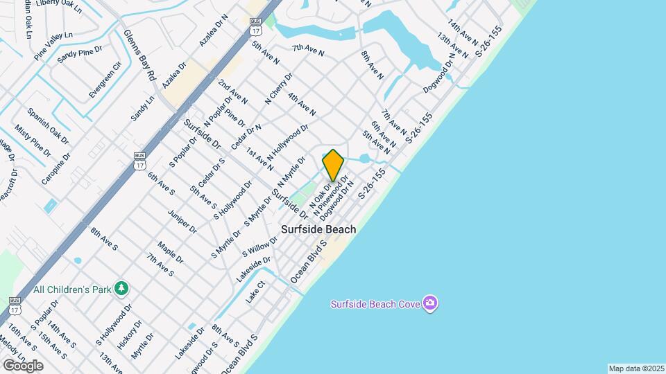 120 N Pinewood Dr Map and Location Details