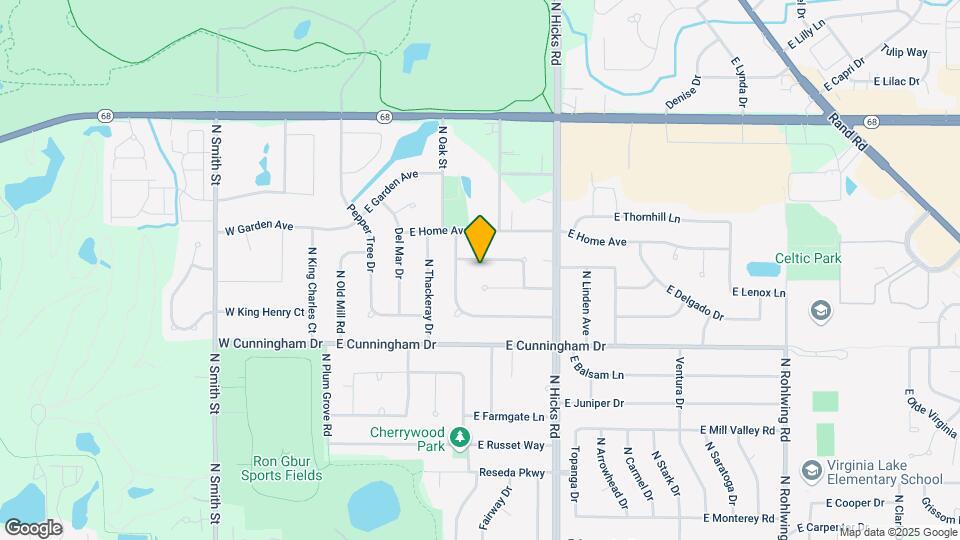 159 E Timberlane Dr Map and Location Details