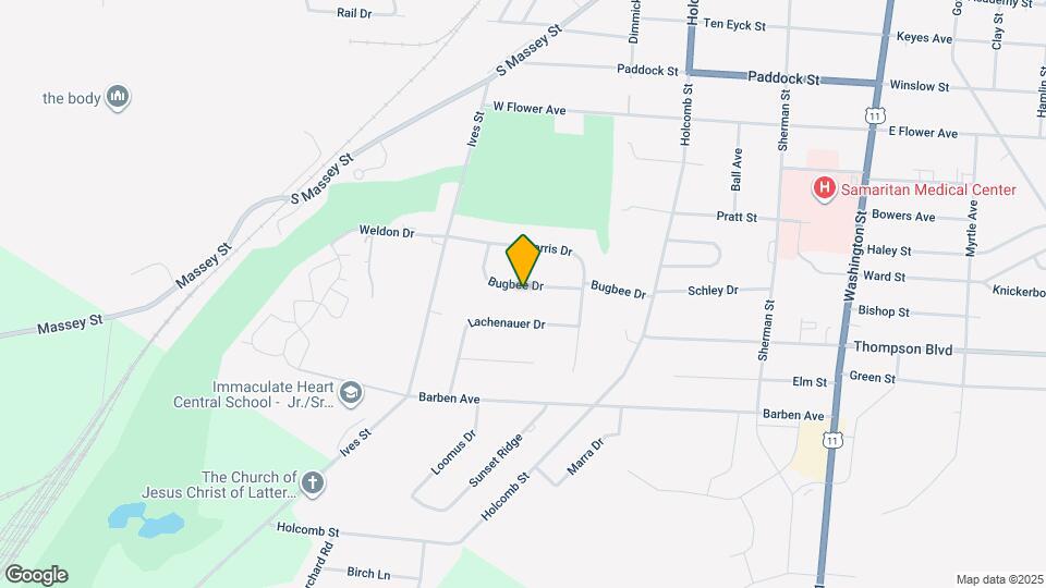 449 Bugbee Dr Map and Location Details