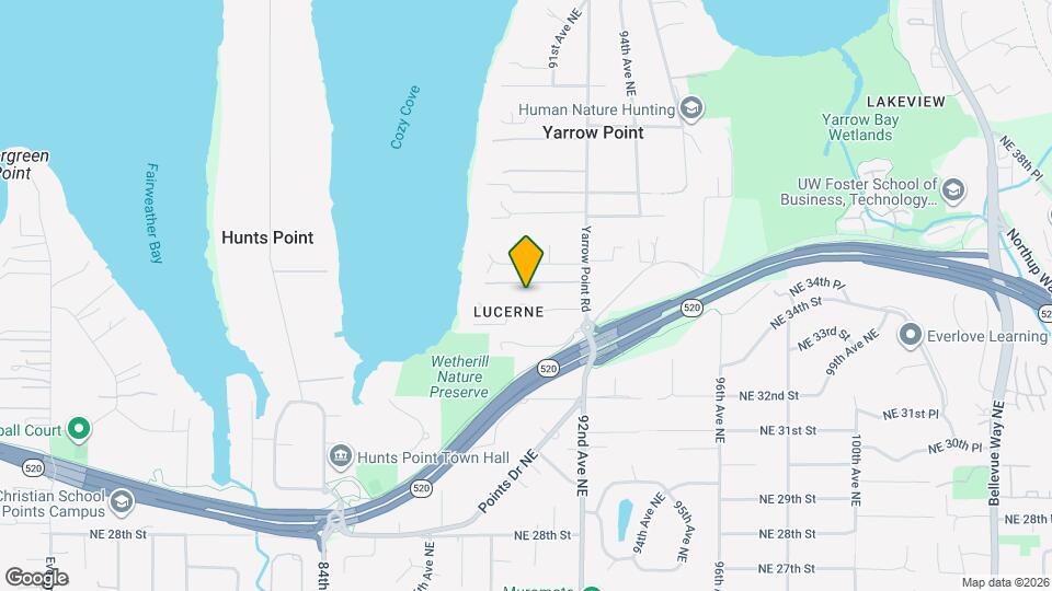 9020 NE 34th St Map and Location Details