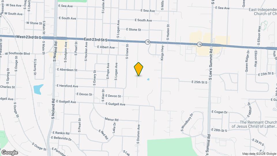 1411 Randall Rd Map and Location Details