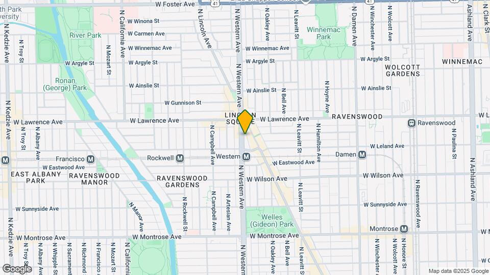 4735 N Western Ave, Unit 203 Map and Location Details