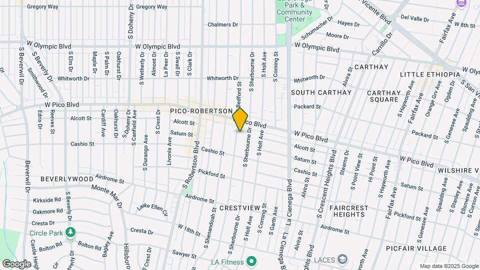 1432 S Bedford St Map and Location Details
