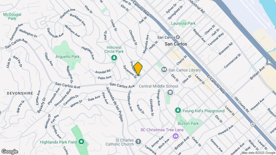 1700 San Carlos Ave, Unit 000 Mapa y Detalles de la Ubicación