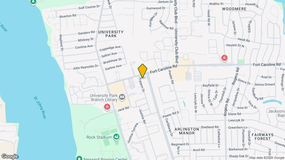 3623 Tarpon Dr Map and Location Details