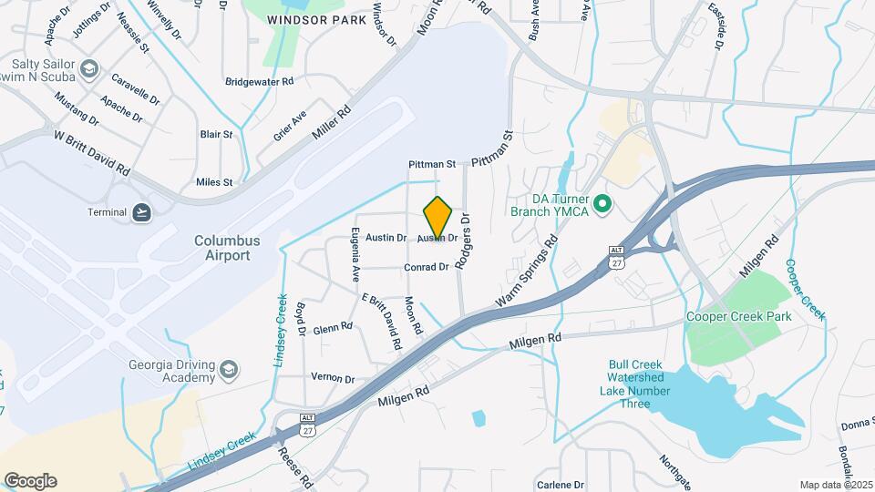 3936 Austin Dr Map and Location Details