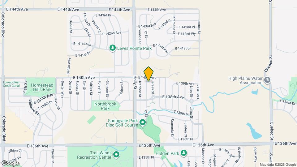 13954 Ivy St Mapa y Detalles de la Ubicación