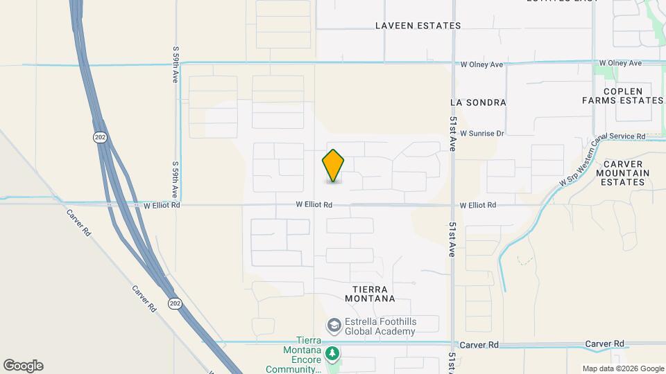 5435 W Alta Mesa Ave Map and Location Details