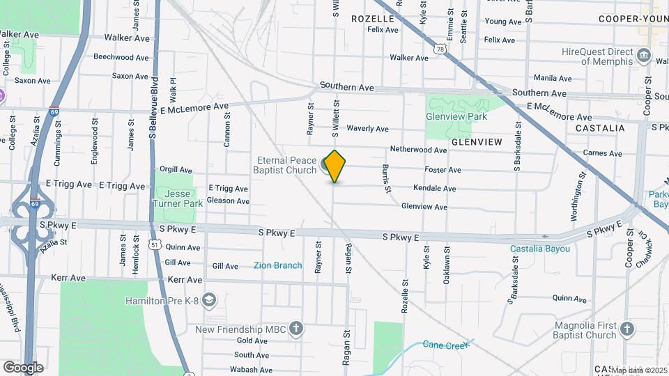 1531 Kendale Ave Mapa y Detalles de la Ubicación