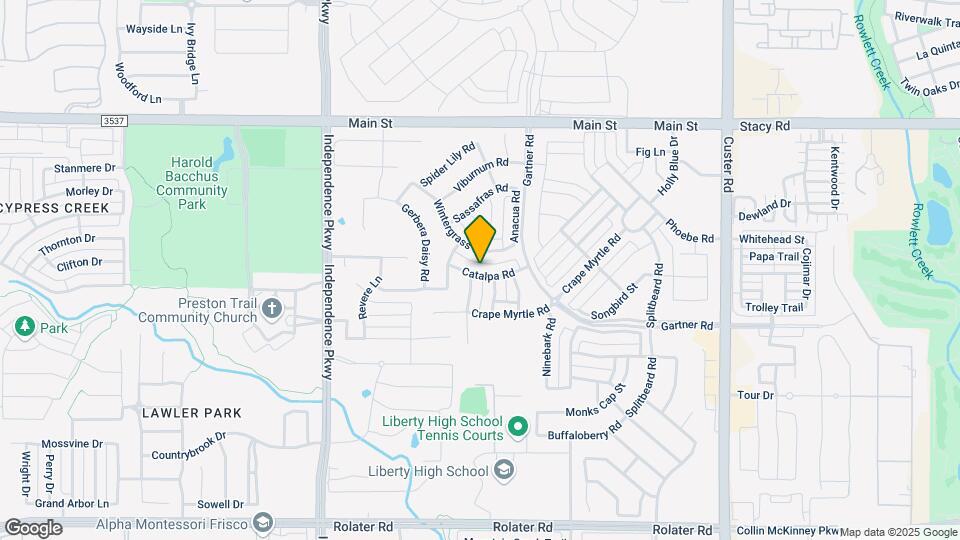 15226 Catalpa Rd Map and Location Details