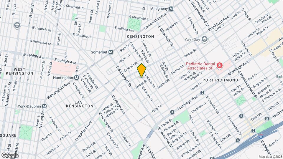 2058 E William St Map and Location Details