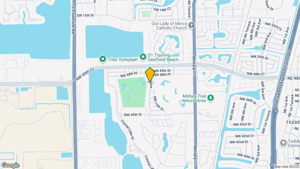 4811 NW 13th Ave Map and Location Details