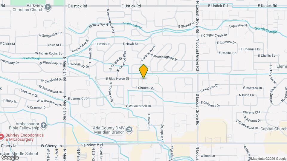 981 E Blue Heron St Map and Location Details