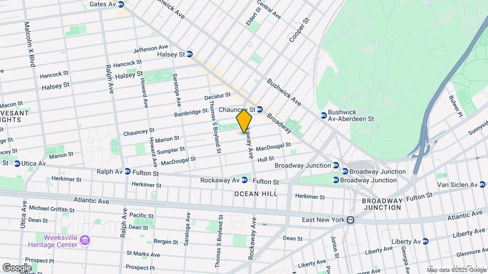 327 Sumpter St Mapa y Detalles de la Ubicación