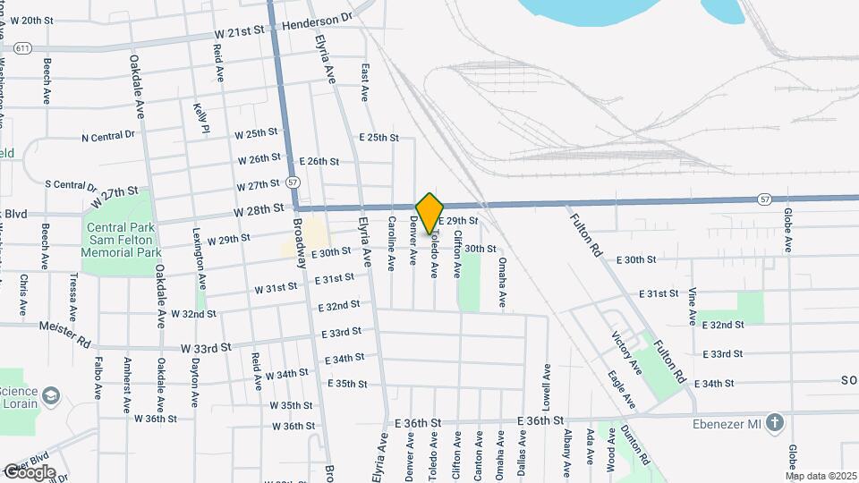 2946 Toledo Ave Mapa y Detalles de la Ubicación
