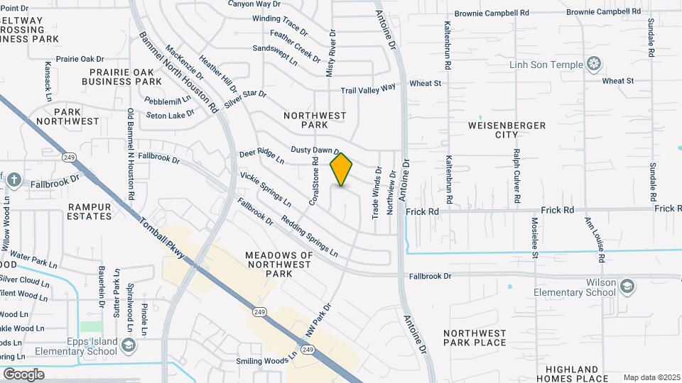 10171 NW Park Dr Map and Location Details
