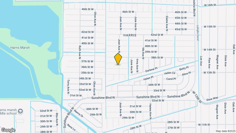 3000 36th St W Map and Location Details