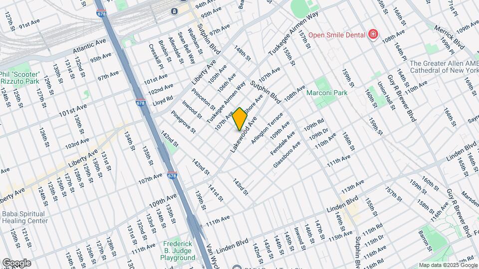 145-31 Lakewood Ave Map and Location Details