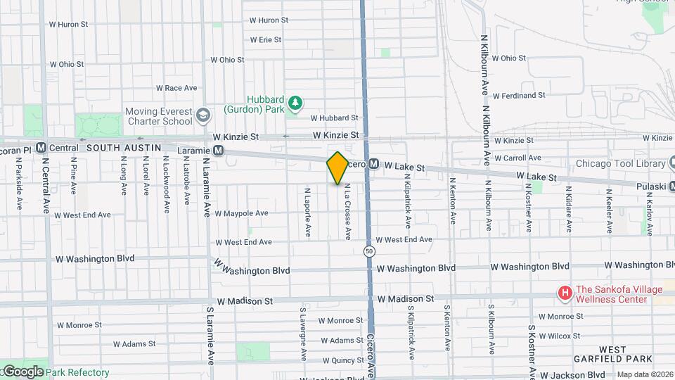 4849 W Fulton St Map and Location Details