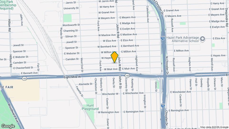 41 W George Ave Map and Location Details