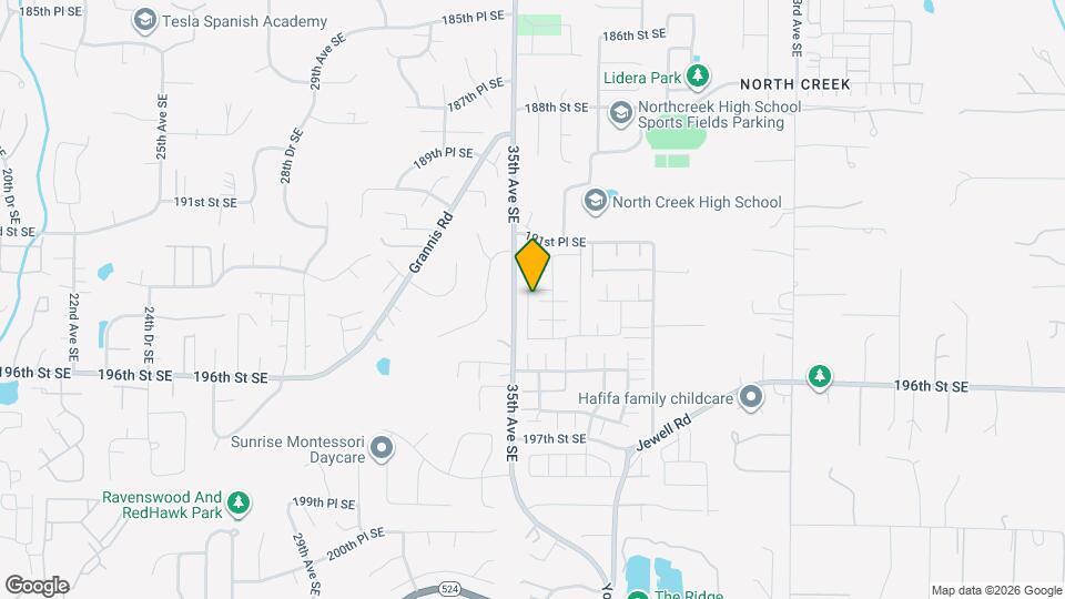 19313 35th Drive SE Map and Location Details