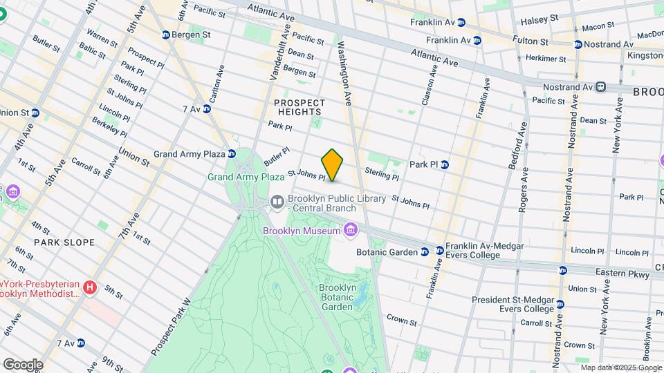 392 St Johns Pl Mapa y Detalles de la Ubicación