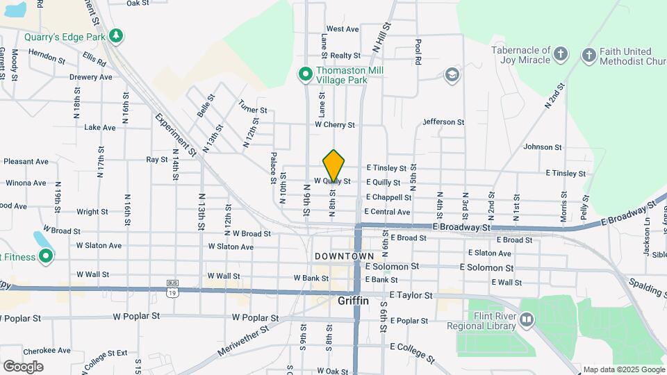 308 N 8th St Map and Location Details