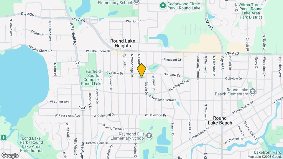 1511 N Lotus Dr Map and Location Details