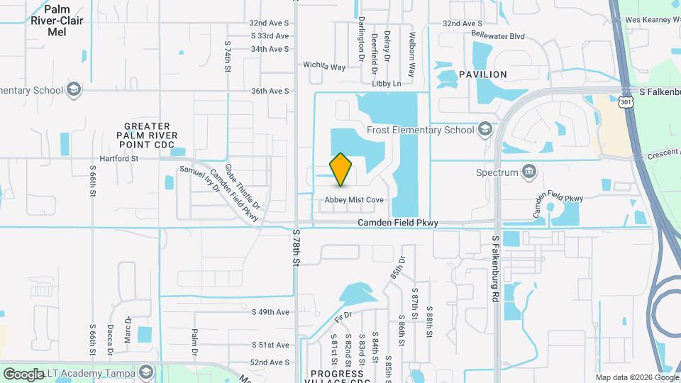 8157 Canterbury Lake Blvd Map and Location Details