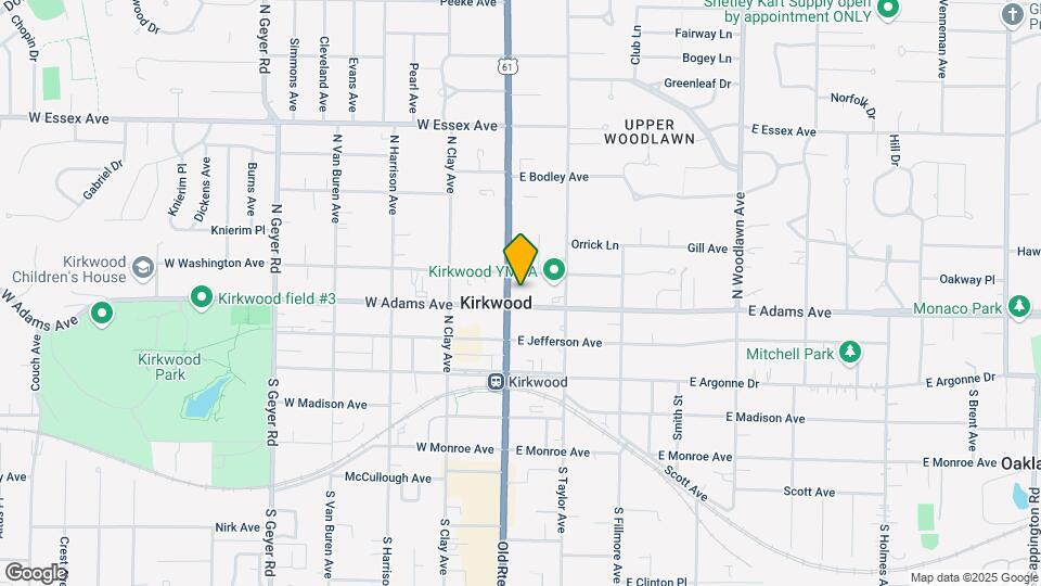 Kirkwood Apartments Mapa y Detalles de la Ubicación