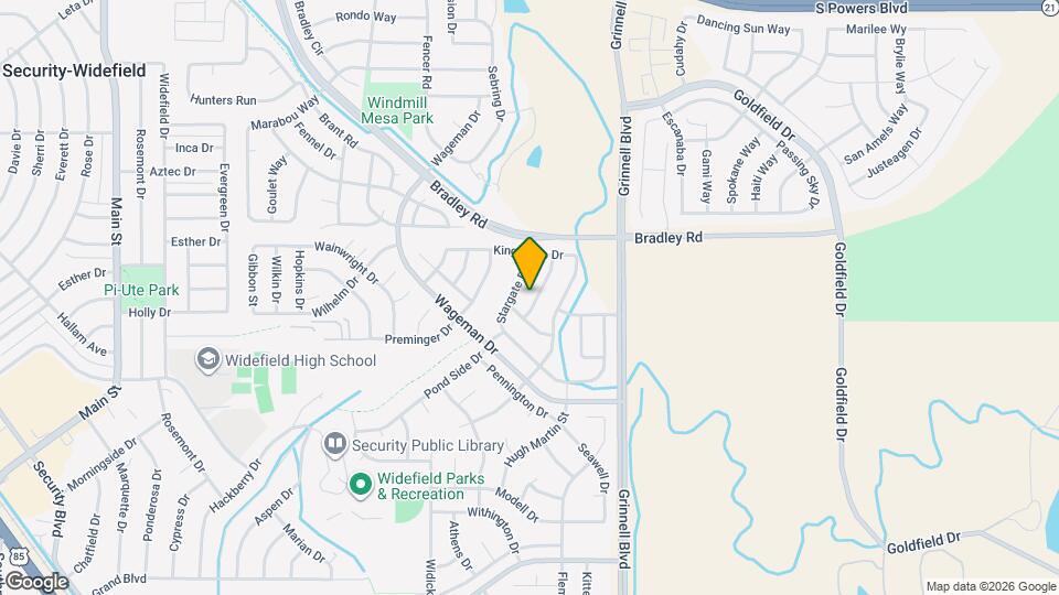 1336 Roseville Dr Mapa y Detalles de la Ubicación