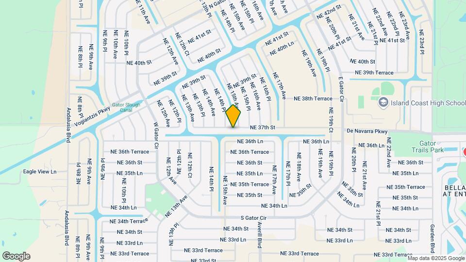 1424 NE 37th St Map and Location Details