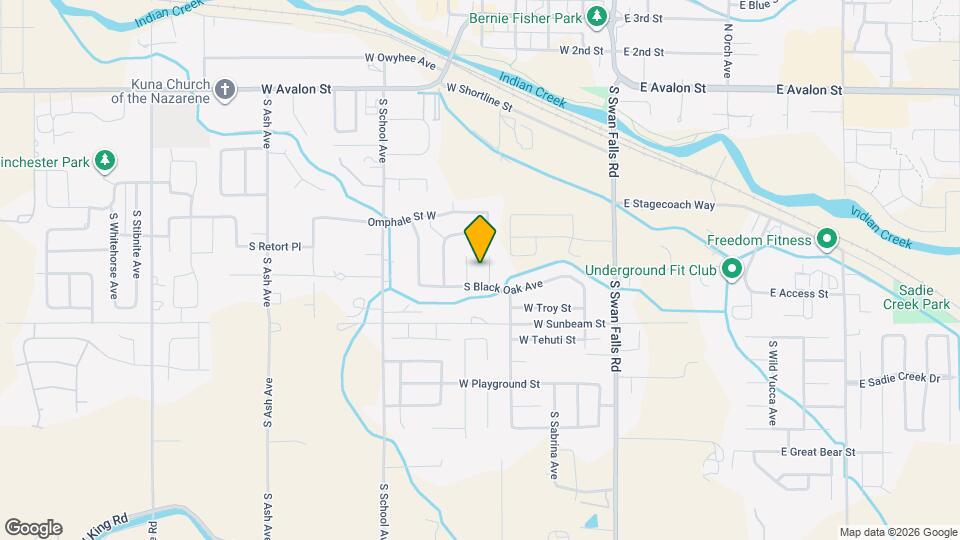 659 S Willow Spring Pl Map and Location Details