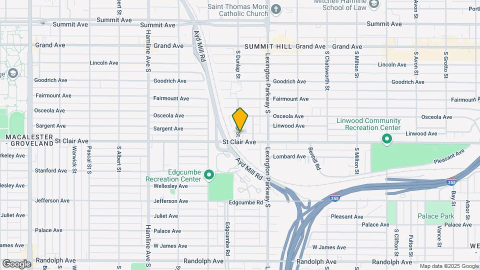 234 S Dunlap St Map and Location Details