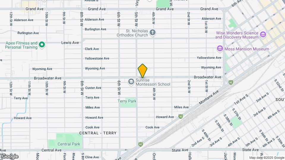 432 Broadwater Ave Map and Location Details