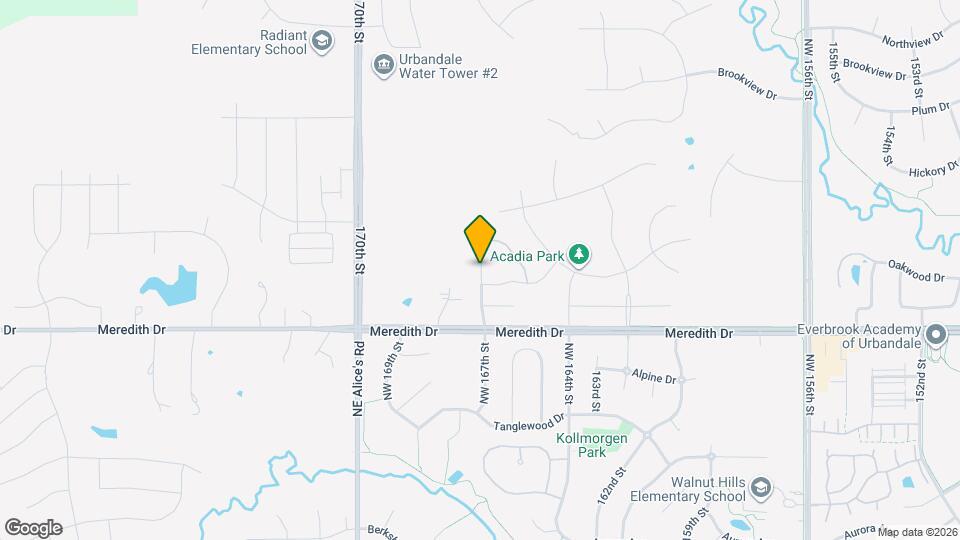 4716 NW 167th St Map and Location Details