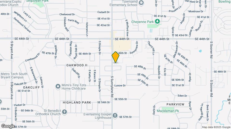 4309 SE 48th Terrace Map and Location Details