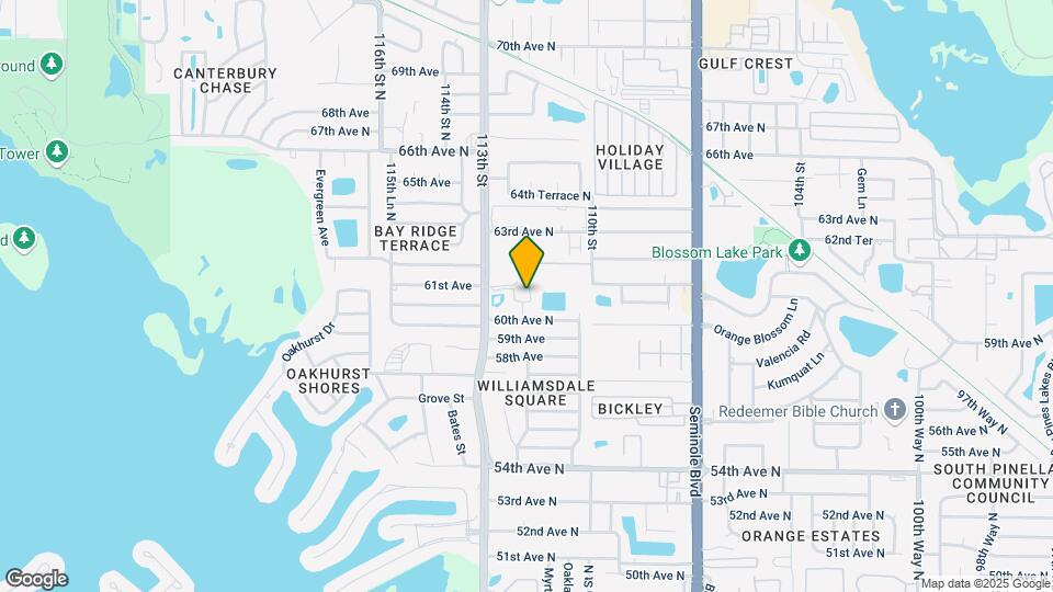 6125 113th St Map and Location Details