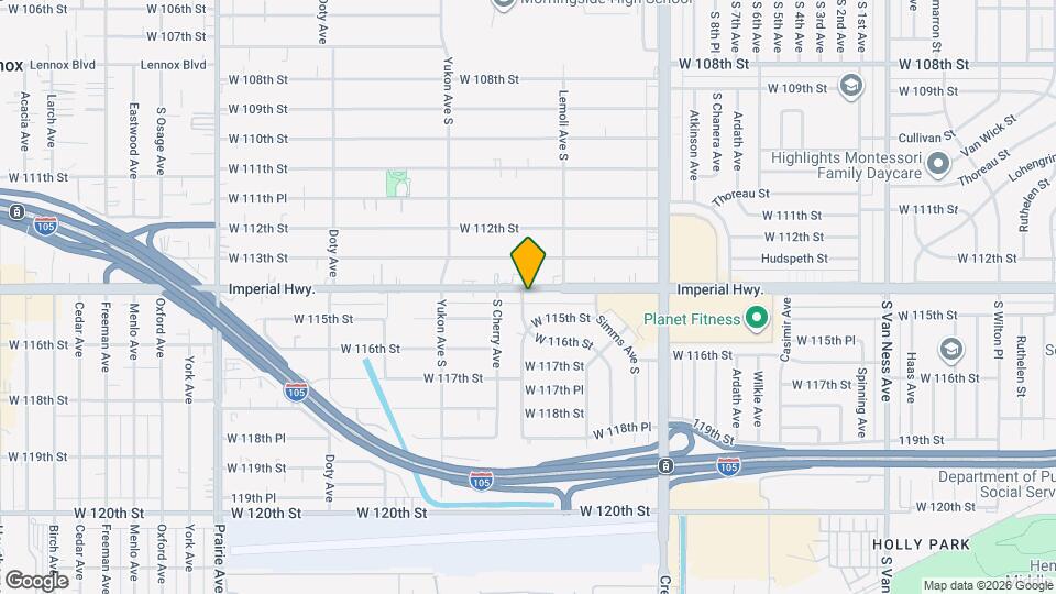 3362 W Imperial Hwy Map and Location Details