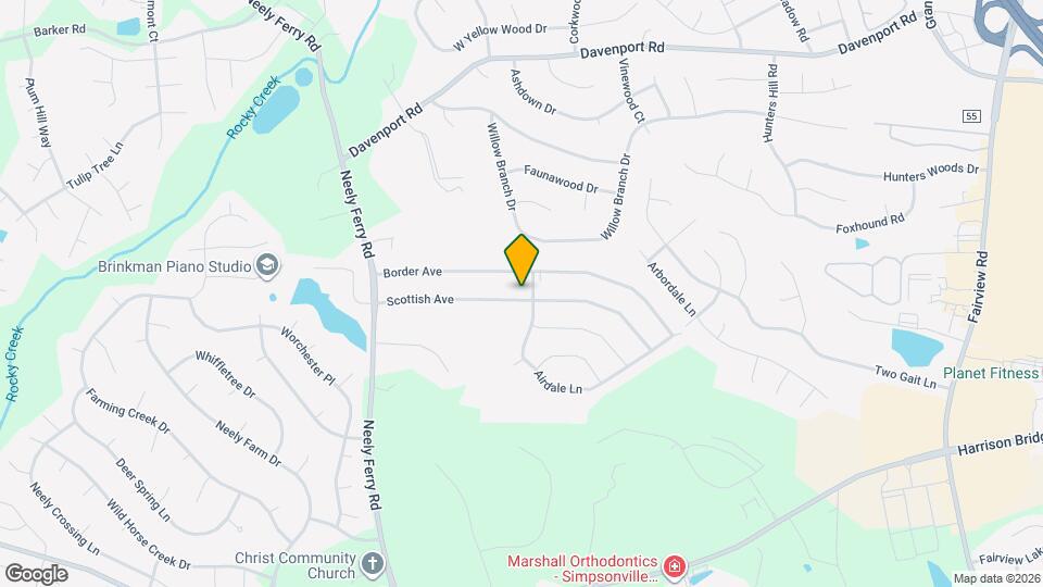 147 Scottish Ave Map and Location Details