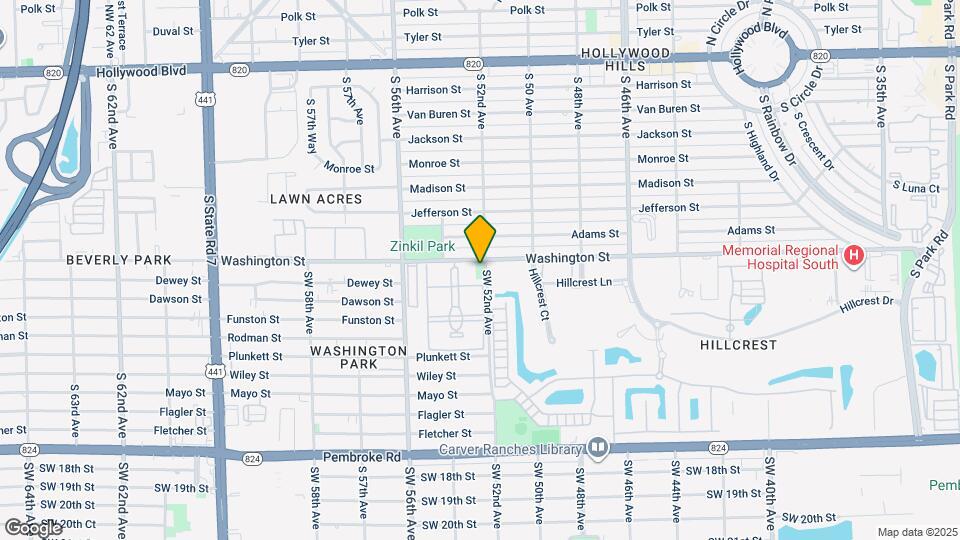 5200 Washington St Map and Location Details