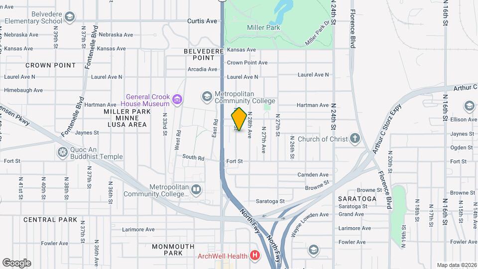 5359 N 29th St Mapa y Detalles de la Ubicación